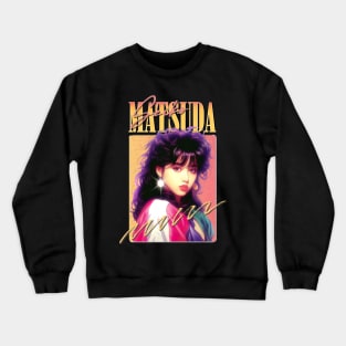 Seiko Matsuda --- Retro 80s Fan Art Design Crewneck Sweatshirt